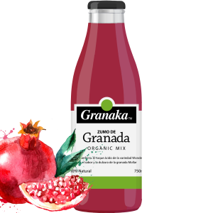 Zumo de granada organico 100 - organic pomegranate juice 100