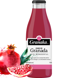 zumo de granada wondeful - pomegranate juice wionderful