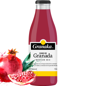 zumo de grandada 100 - pomegranate juice 100