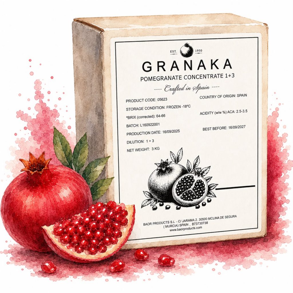 granaka pomegranate 1+3 premium drink